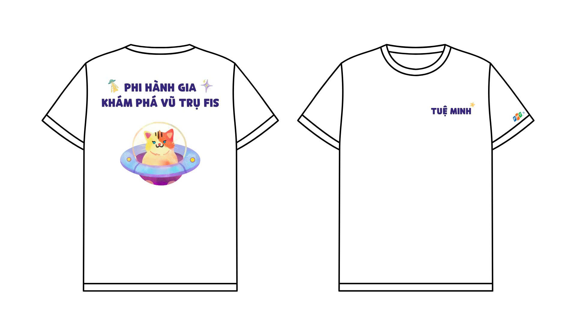 Áo Phông FPT IS – Biểu Tượng Của Chương Trình Khám Phá Vũ Trụ Đầy Cảm Hứng