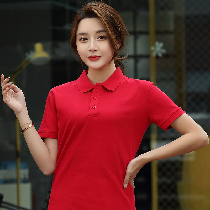 Áo thun cotton màu đỏ