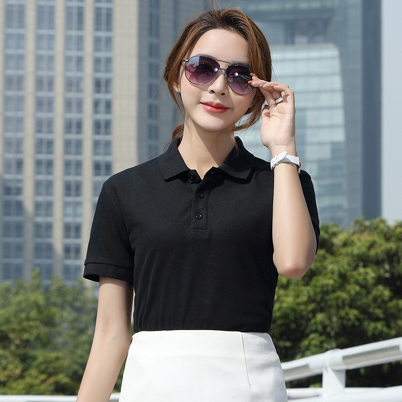 Áo thun cotton màu đen